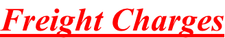 Freight Charges